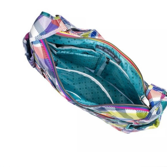 Lug Camper SE Crossbody Bag NWT. Playful Plaid - Picture 5 of 6